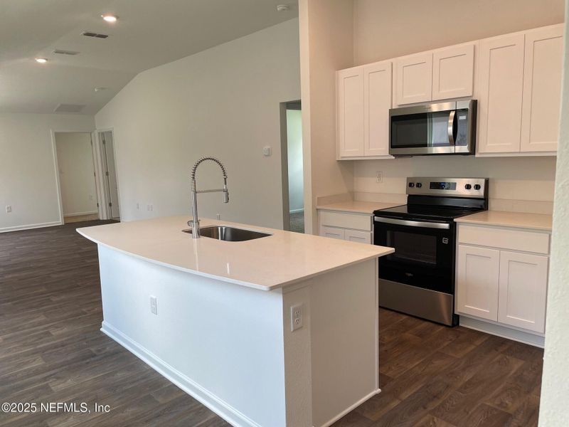 Furnished interior view inside a new home in The Arbors, Jacksonville (Image 8). Furnished interior view inside a new home in The Arbors, Jacksonville (Image 8).