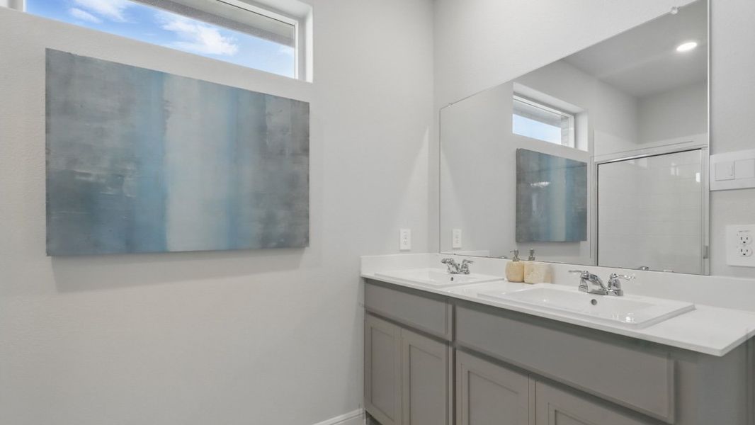 Furnished interior view inside a new home in Vista Park, Decatur (Image 26).