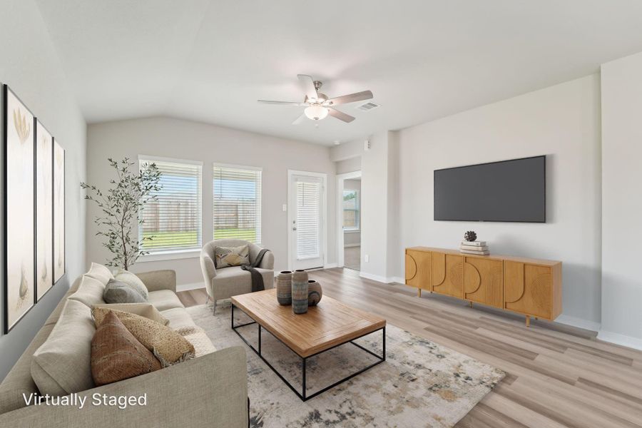 Photo is not of the actual home, but is an inspirational photo of builder’s model home and may depict options, furnishings, and/or decorator features that are not included Photo is not of the actual home, but is an inspirational photo of builder’s model home and may depict options, furnishings, and/or decorator features that are not included