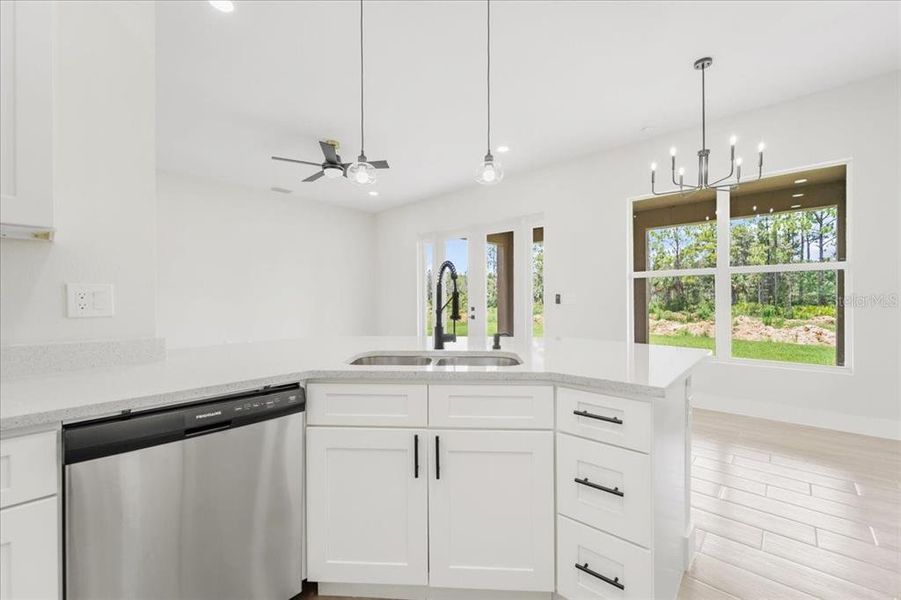 Furnished interior view inside a new home in , Lehigh Acres (Image 16).