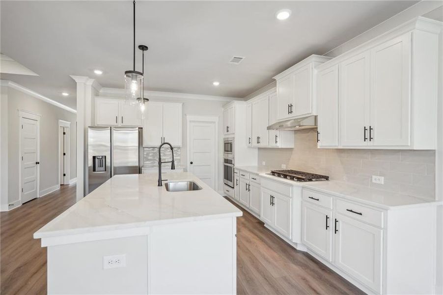 Furnished interior view inside a new home in Summerlin, Winder (Image 7).