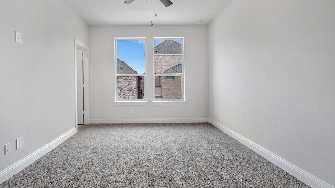 Representative unfurnished interior of a home built from the Derby by D.R. Horton in Mustang Square, Plano (Image 22).