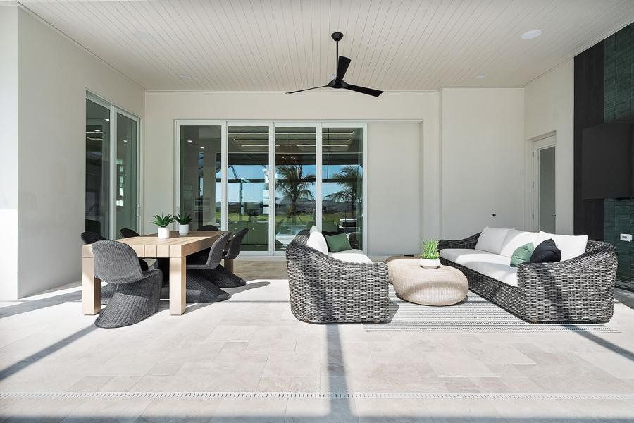 Representative furnished interior of a home built from the Riviera by GHO Homes in The Reserve at Grand Harbor, Vero Beach (Image 83).