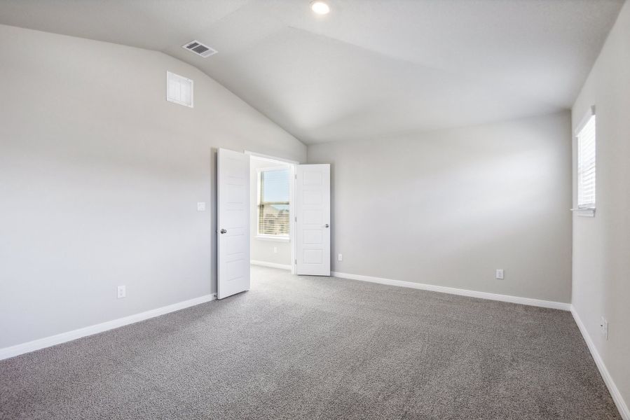 Game room in the Medina floorplan at a Meritage Homes community.