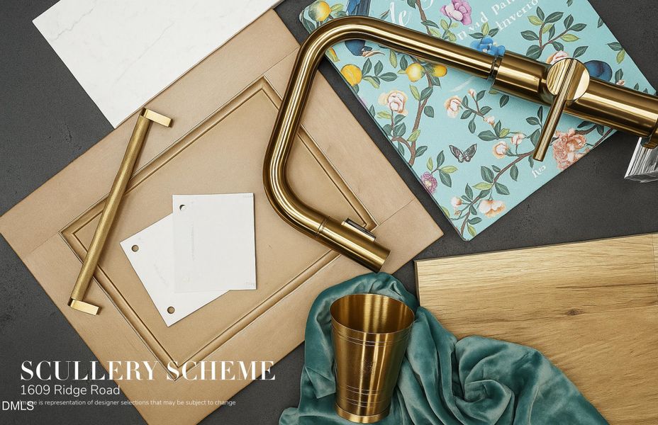 1609 Ridge Scullery Flat Lay 1609 Ridge Scullery Flat Lay