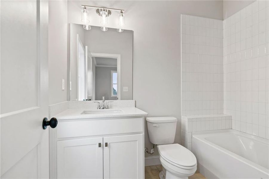 Furnished interior view inside a new home in , Marietta (Image 5).