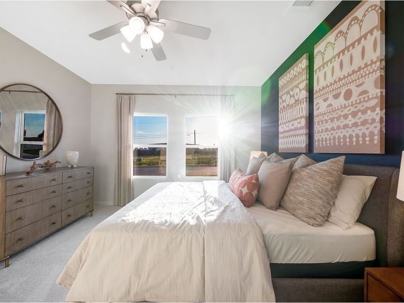 Representative furnished interior of a home built from the Pecan by CastleRock Communities in Chasin Heights, Converse (Image 15). Representative furnished interior of a home built from the Pecan by CastleRock Communities in Chasin Heights, Converse (Image 15).