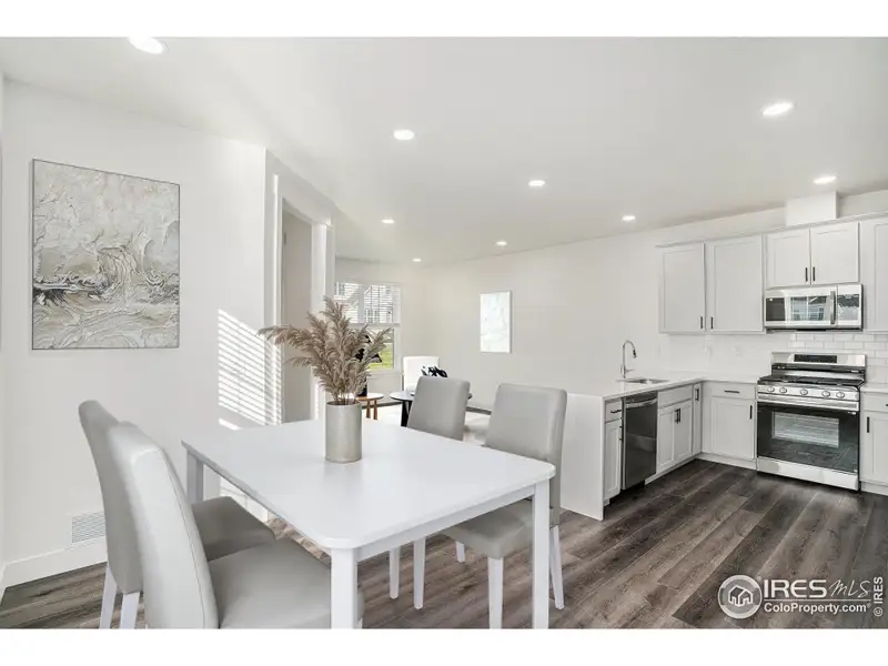 Furnished interior view inside a new home in , Loveland (Image 3). Furnished interior view inside a new home in , Loveland (Image 3).
