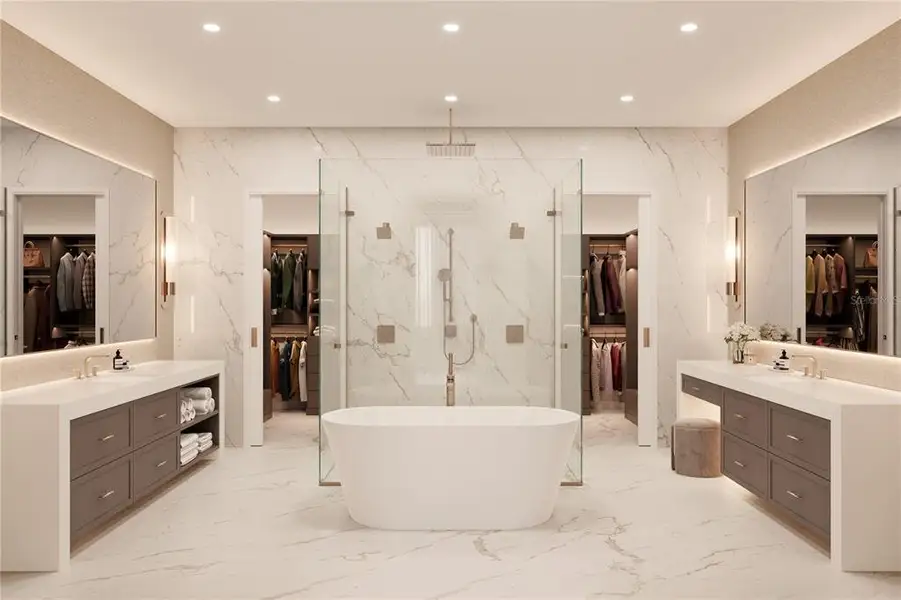 Furnished interior view inside a new home in , Sarasota (Image 5).