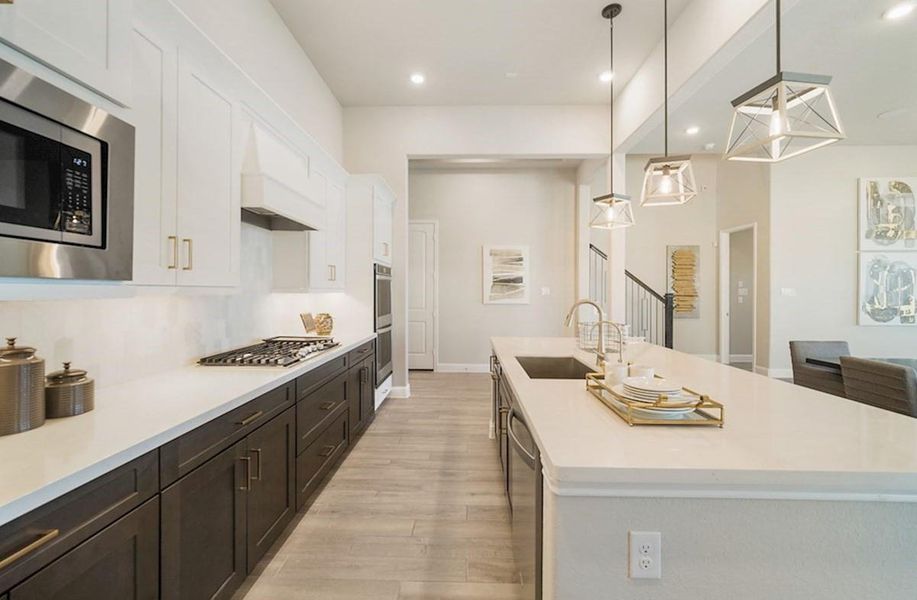 Furnished interior view inside a new home in Bridgeland: Heritage Collection, Cypress (Image 7).