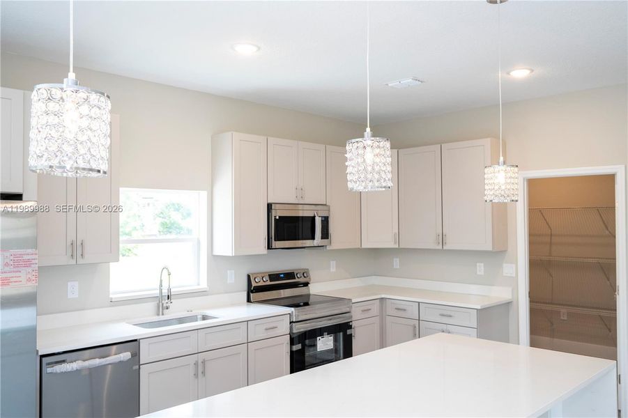 Furnished interior view inside a new home in , Sebring (Image 7).