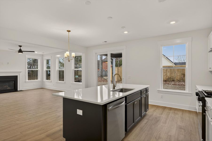 Furnished interior view inside a new home in , Moncks Corner (Image 11).