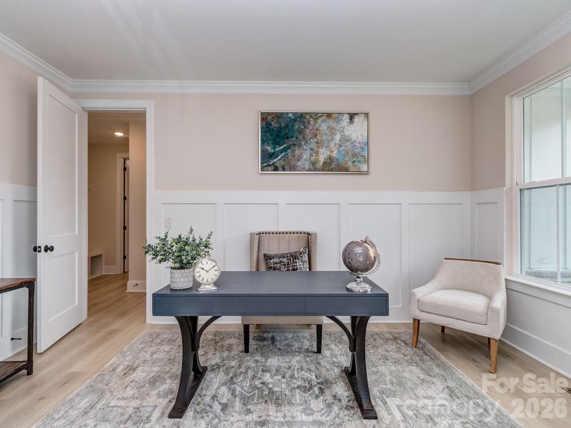 Furnished interior view inside a new home in , Gastonia (Image 26).