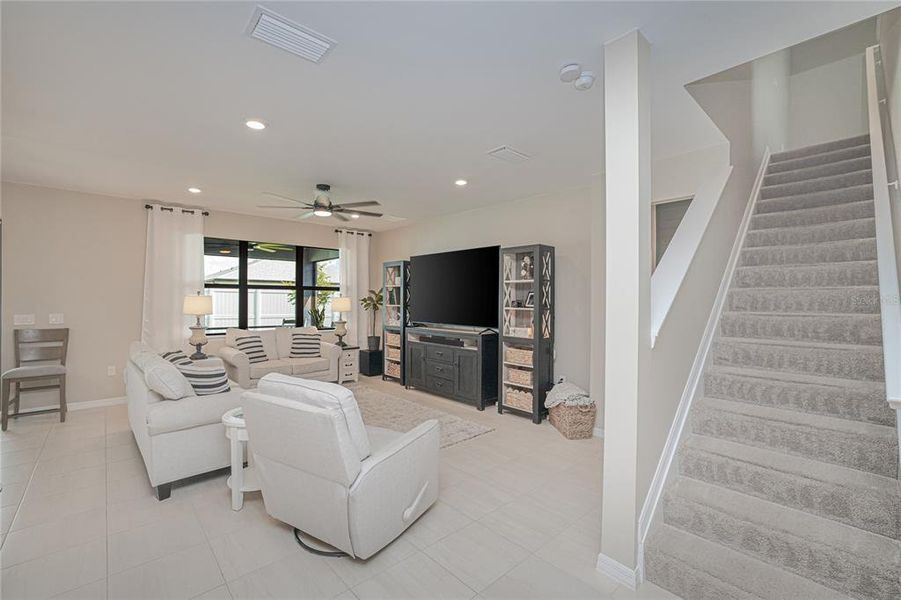 Furnished interior view inside a new home in , North Port (Image 49).