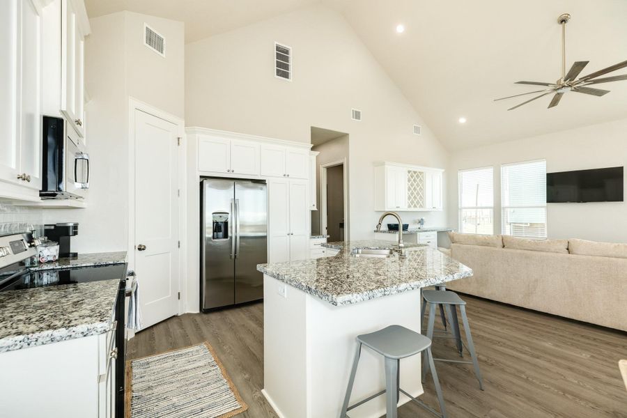 Furnished interior view inside a new home in , Surfside Beach (Image 22). Furnished interior view inside a new home in , Surfside Beach (Image 22).