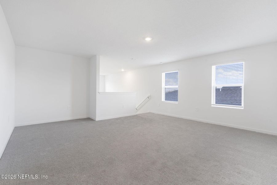 Spacious, unfurnished interior of a new home in Cypress Meadows - Classic Series, Jacksonville (Image 26). Spacious, unfurnished interior of a new home in Cypress Meadows - Classic Series, Jacksonville (Image 26).