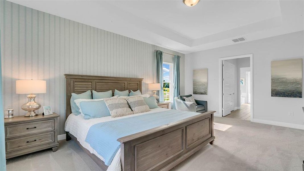 Furnished interior view inside a new home in Buena Lago, St. Cloud (Image 28).