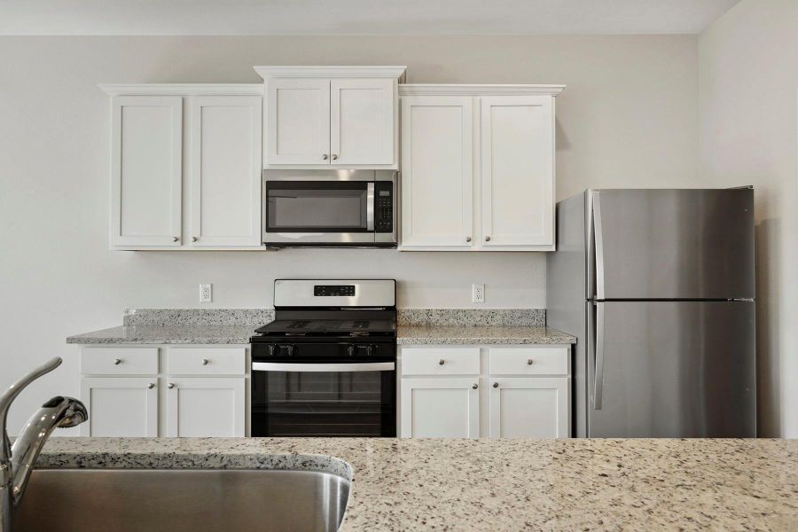 Furnished interior view inside a new home in Trails at Cochran Ranch, Waller (Image 5).