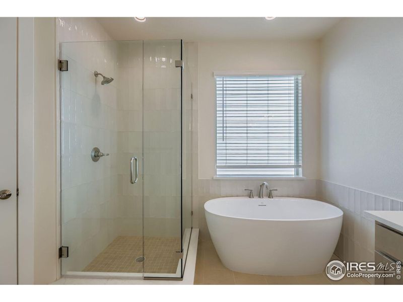 Furnished interior view inside a new home in RainDance National 60/70, Windsor (Image 11).