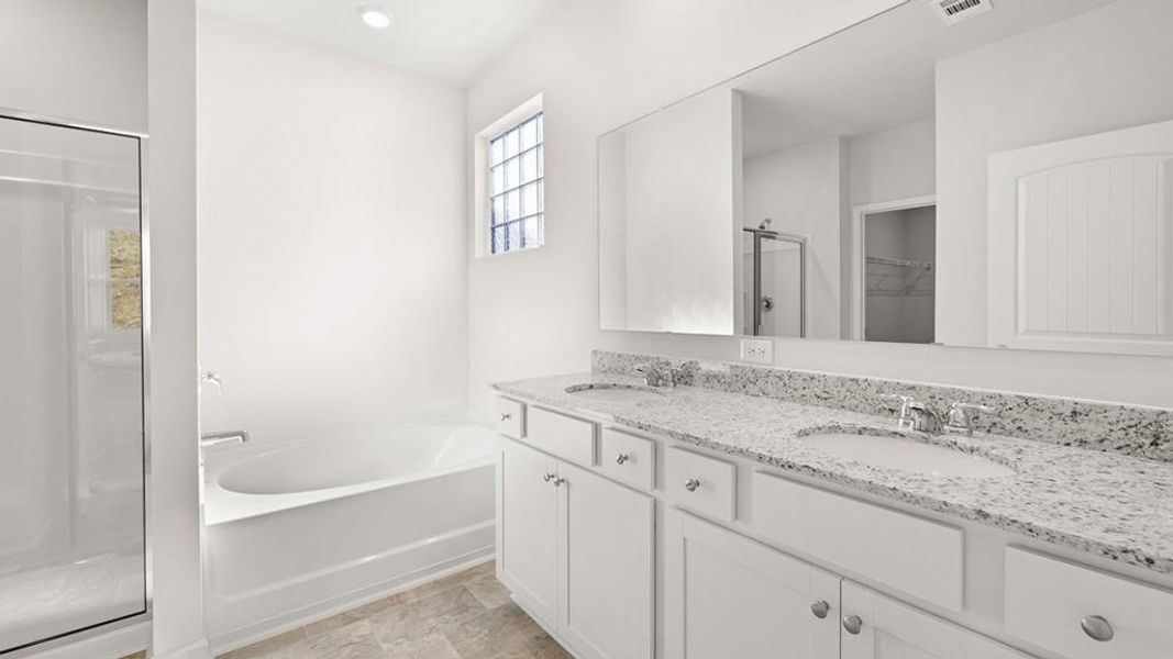 Furnished interior view inside a new home in Parkside at Carter Grove, Cartersville (Image 5).