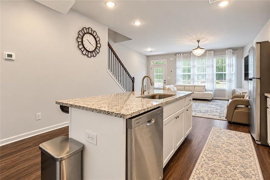 Furnished interior view inside a new home in , Lawrenceville (Image 12).