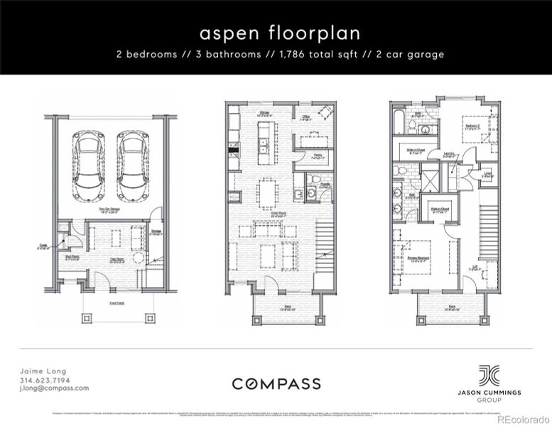 2D floor plan layout of this home in , Denver, CO (Image 3).