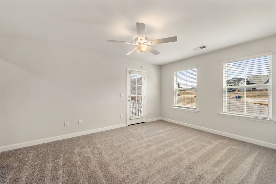 Spacious, unfurnished interior of a new home in Parris Meadows, Chesnee (Image 34). Spacious, unfurnished interior of a new home in Parris Meadows, Chesnee (Image 34).
