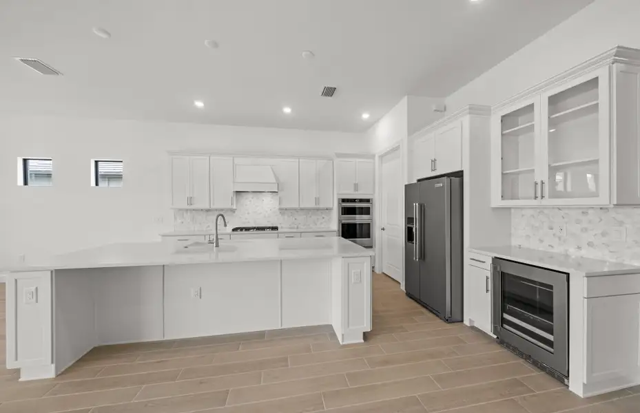 Furnished interior view inside a new home in Terreno, Naples (Image 5).