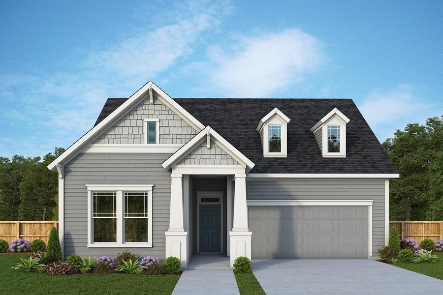 Front exterior of a home in the Encore - Restore at Carolina Park - Tradition Series community, located in Mount Pleasant, SC (Image 27).