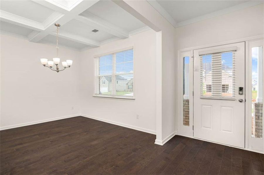 Spacious, unfurnished interior of a new home in Evergreen Crossing, Locust Grove (Image 13).