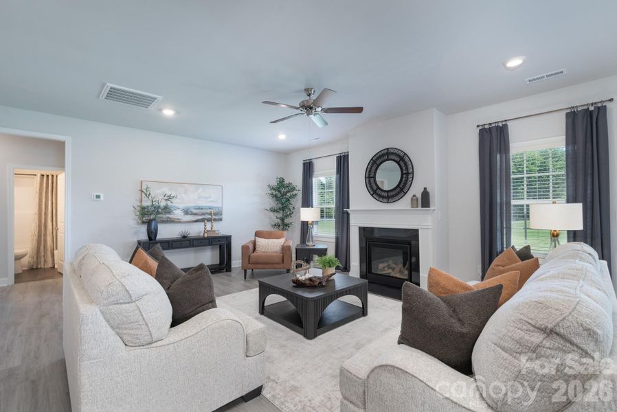 Furnished interior view inside a new home in Cardiff Glyn, Catawba (Image 11).
