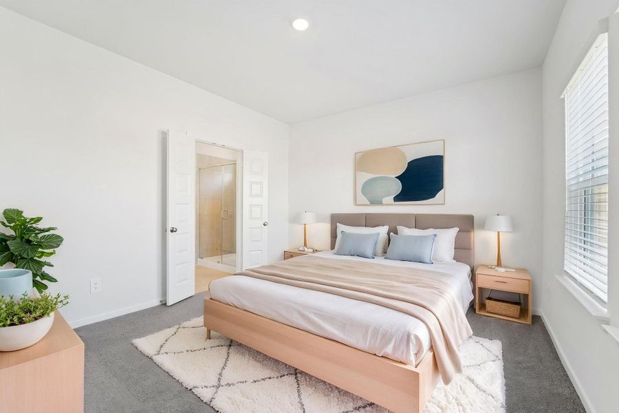 Photo is not of the actual home, but is an inspirational photo of builder’s model home and may depict options, furnishings, and/or decorator features that are not included