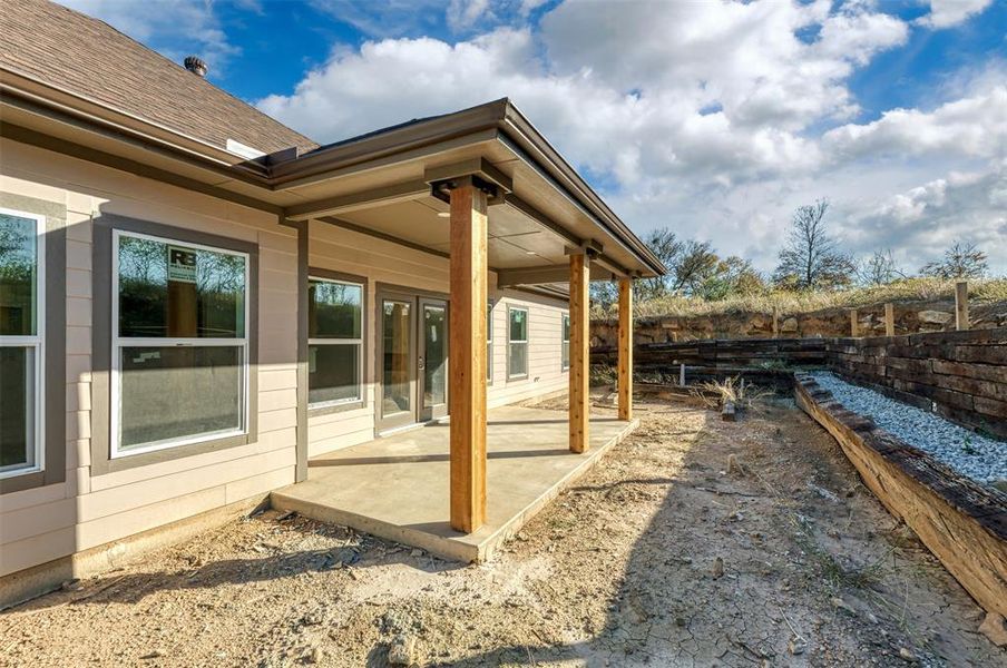 Exterior details and patio area of a home in , Runaway Bay (Image 17). Exterior details and patio area of a home in , Runaway Bay (Image 17).