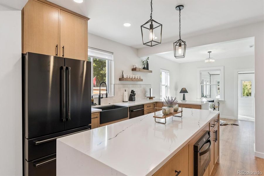 Furnished interior view inside a new home in , Denver (Image 9). Furnished interior view inside a new home in , Denver (Image 9).