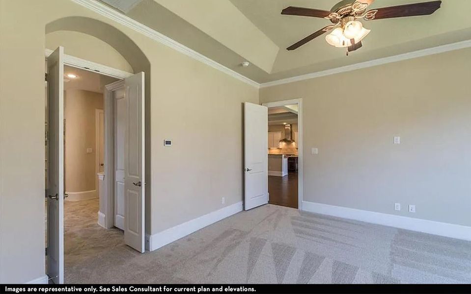 Representative unfurnished interior of a home built from the Cappiello by CastleRock Communities in Arcadia, Brentwood (Image 25).