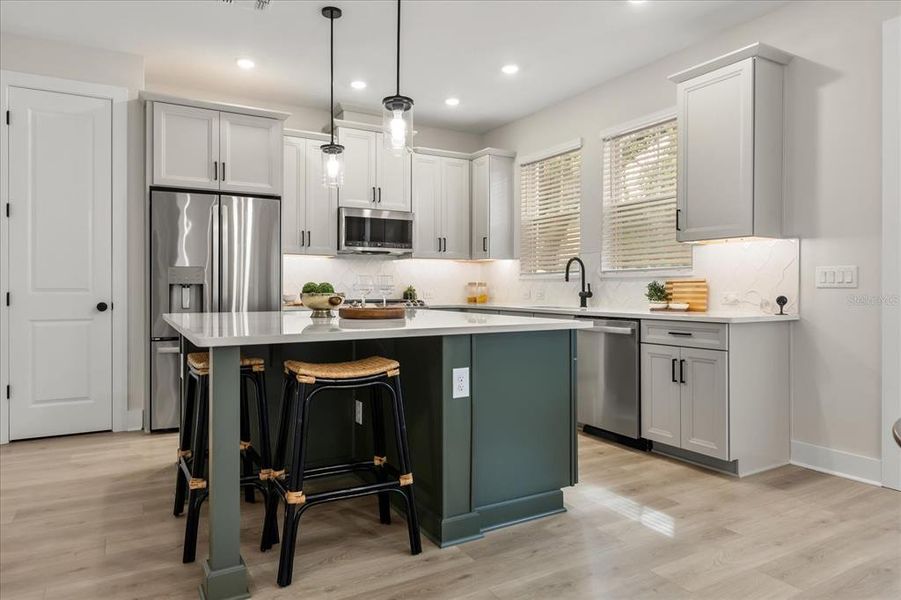 Furnished interior view inside a new home in , Orlando (Image 6).