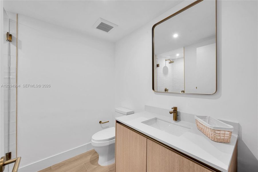 Furnished interior view inside a new home in , Miami (Image 16). Furnished interior view inside a new home in , Miami (Image 16).