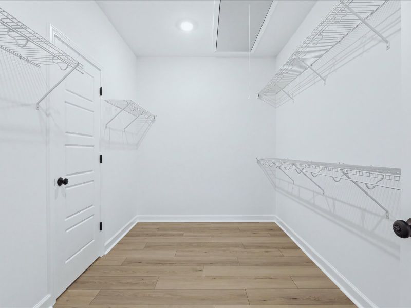 Spacious, unfurnished interior of a new home in Crown Pointe, Georgetown (Image 11). Spacious, unfurnished interior of a new home in Crown Pointe, Georgetown (Image 11).