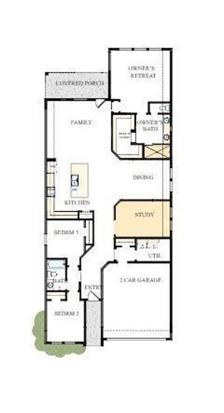 Floorplan – The success of a floorplan is the way you can move through it…You’ll be amazed at how well this home lives…We call it traffic patterns.