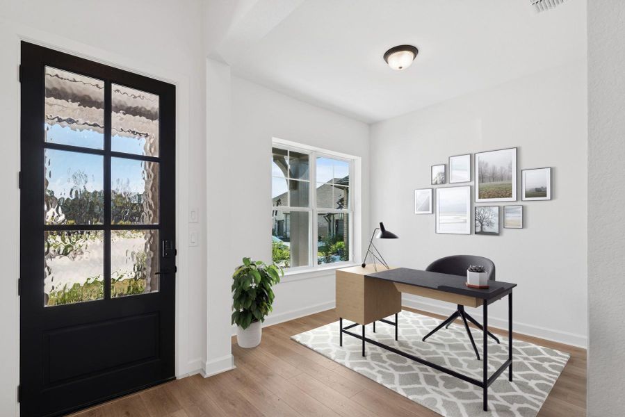 Virtually staged to give you the visual you need to see furniture placement and how the home can live.