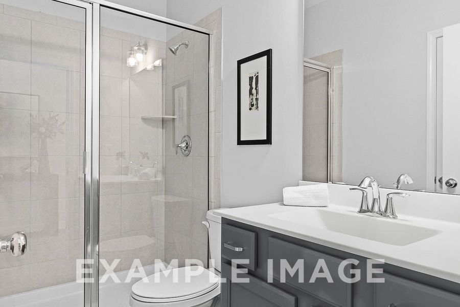 Representative furnished interior of a home built from the The Chestnut by Davidson Homes LLC in Wendell Ridge, Wendell (Image 14).