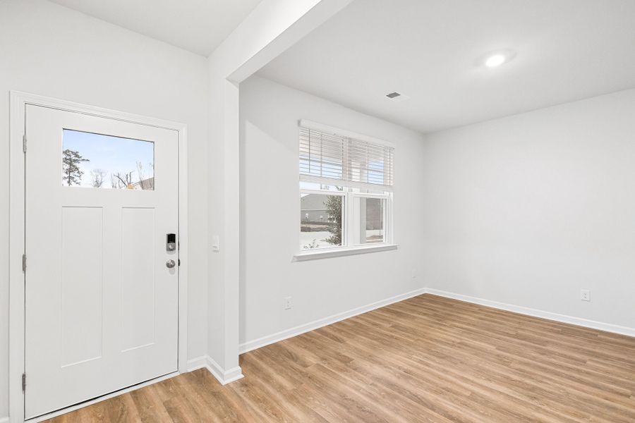 Spacious, unfurnished interior of a new home in The Cove at Mallard Crossing, Summerville (Image 15). Spacious, unfurnished interior of a new home in The Cove at Mallard Crossing, Summerville (Image 15).