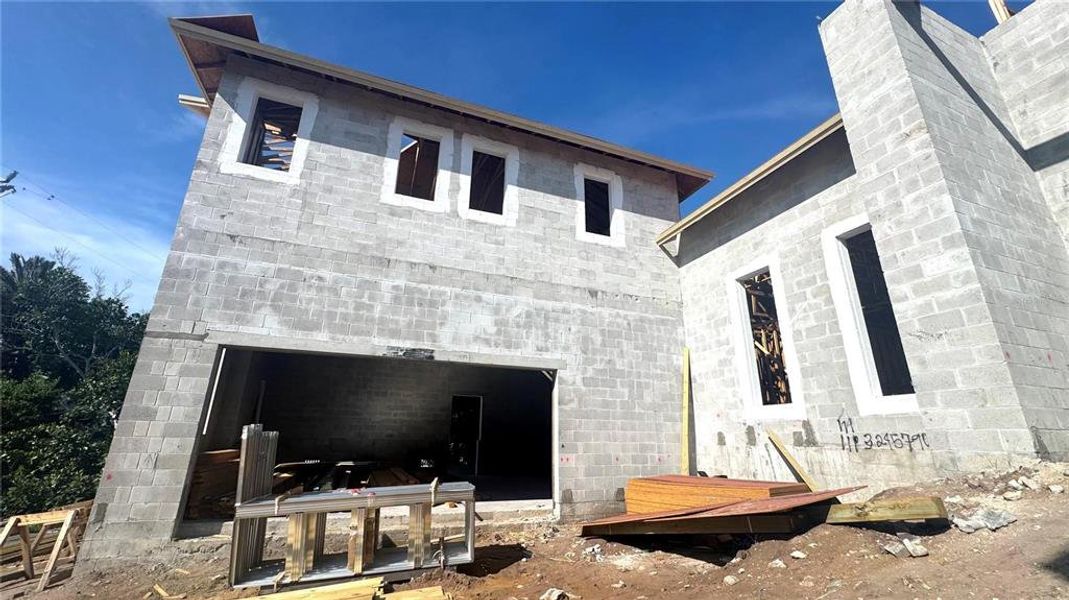 In-progress construction of a new home in , Sarasota, FL (Image 23).