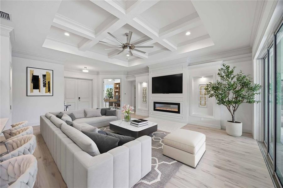 Furnished interior view inside a new home in , Port Charlotte (Image 5).