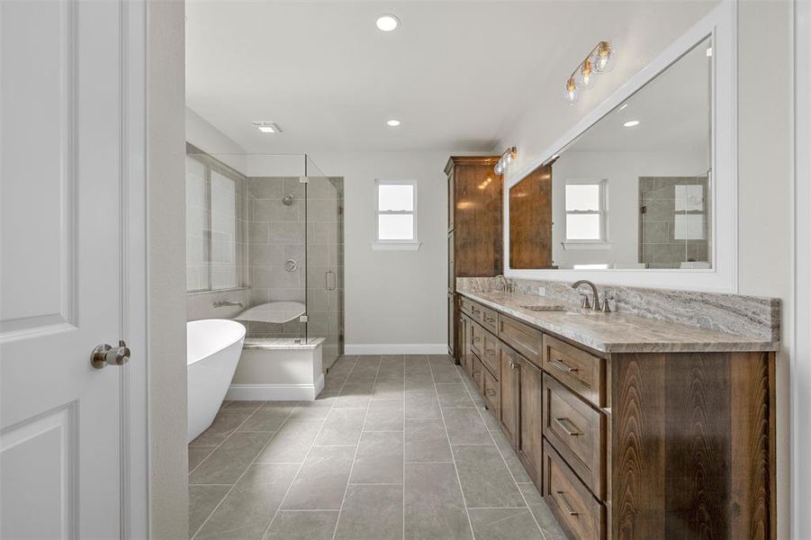 Furnished interior view inside a new home in , Woodway (Image 11). Furnished interior view inside a new home in , Woodway (Image 11).