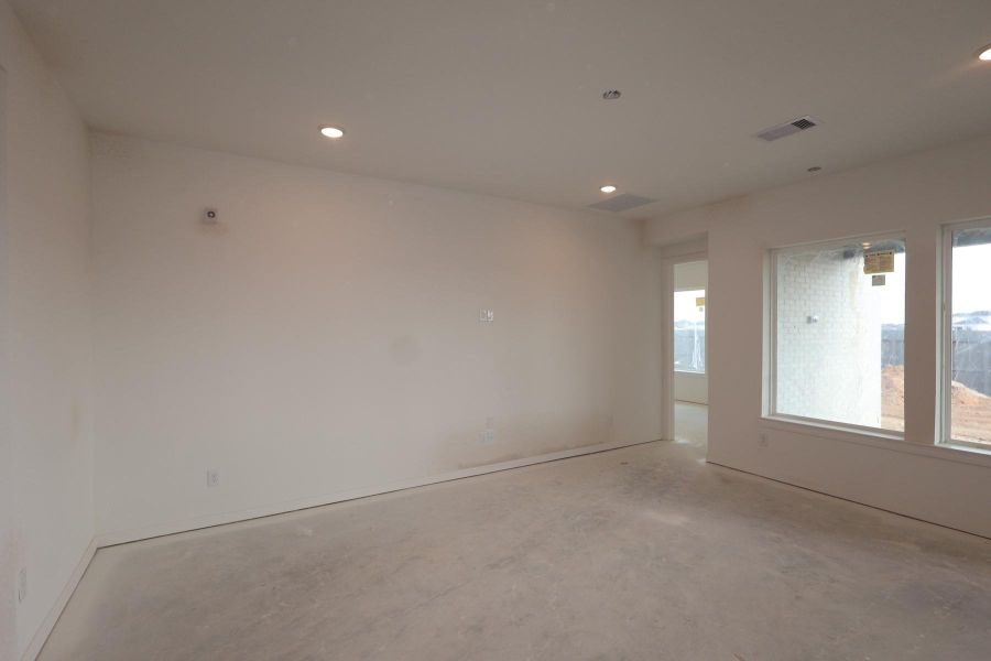 In-progress construction of a new home in The Grand Prairie 50’, Hockley, TX (Image 6).