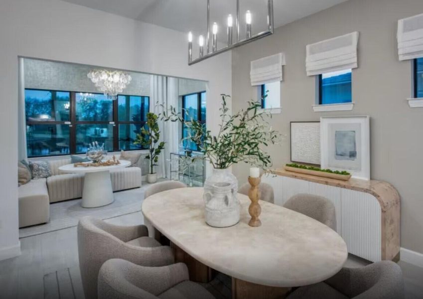 Furnished interior view inside a new home in Greyhawk Landing, Lake Worth (Image 14).