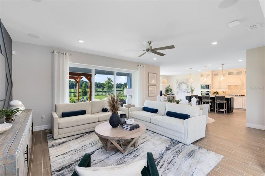 Furnished interior view inside a new home in Hartford Terrace, Davenport (Image 15).