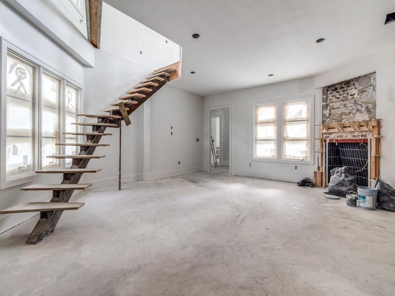 In-progress construction of a new home in , Dallas, TX (Image 20).