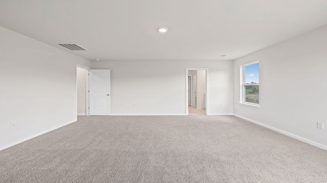 Spacious, unfurnished interior of a new home in Chestnut Ridge, Greenville (Image 32). Spacious, unfurnished interior of a new home in Chestnut Ridge, Greenville (Image 32).